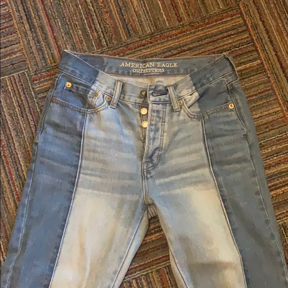 American Eagle Two Tone jeans